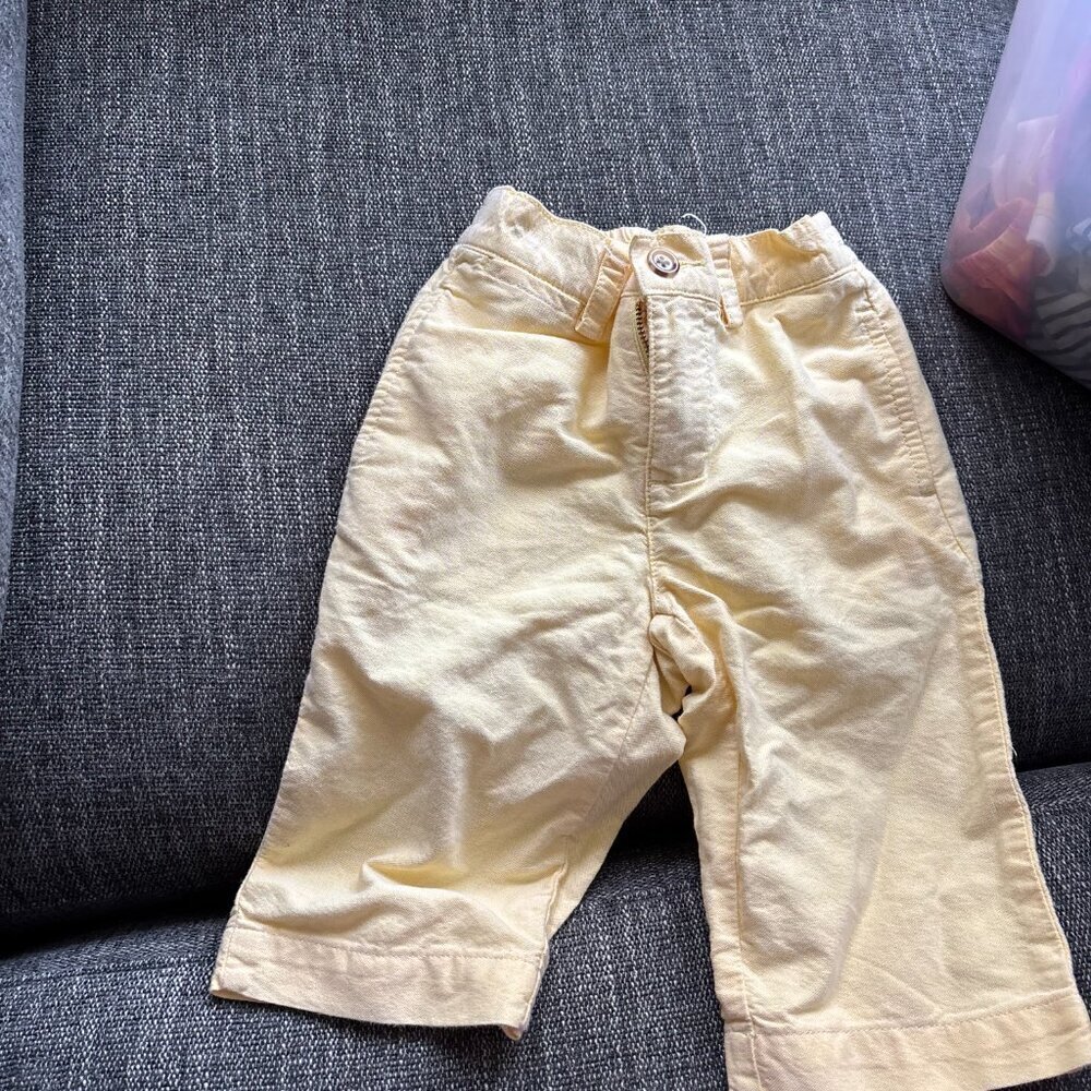 Classic Polo Ralph Lauren Light Yellow Chino Pants 👖💛